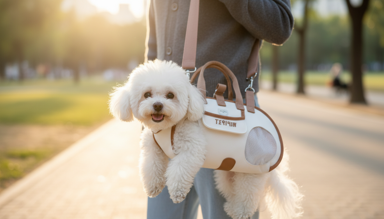 Pet Portable Crossbody Carrier Bag