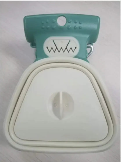 Compact Pet Waste Bag Dispenser with Spoon