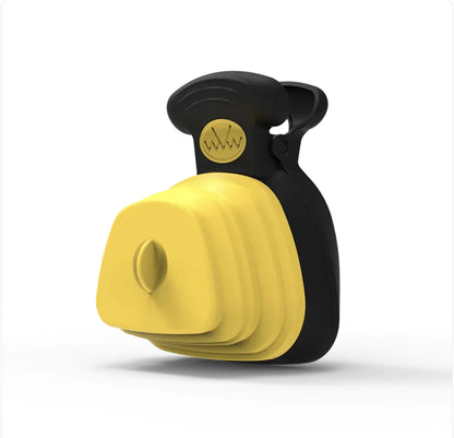 Compact Pet Waste Bag Dispenser with Spoon