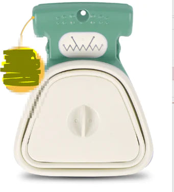 Compact Pet Waste Bag Dispenser with Spoon