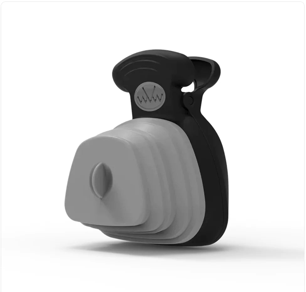 Compact Pet Waste Bag Dispenser with Spoon